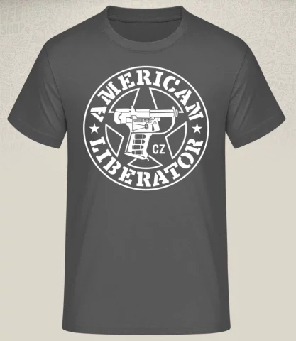 T-shirt American Liberator - Destroyer Grey