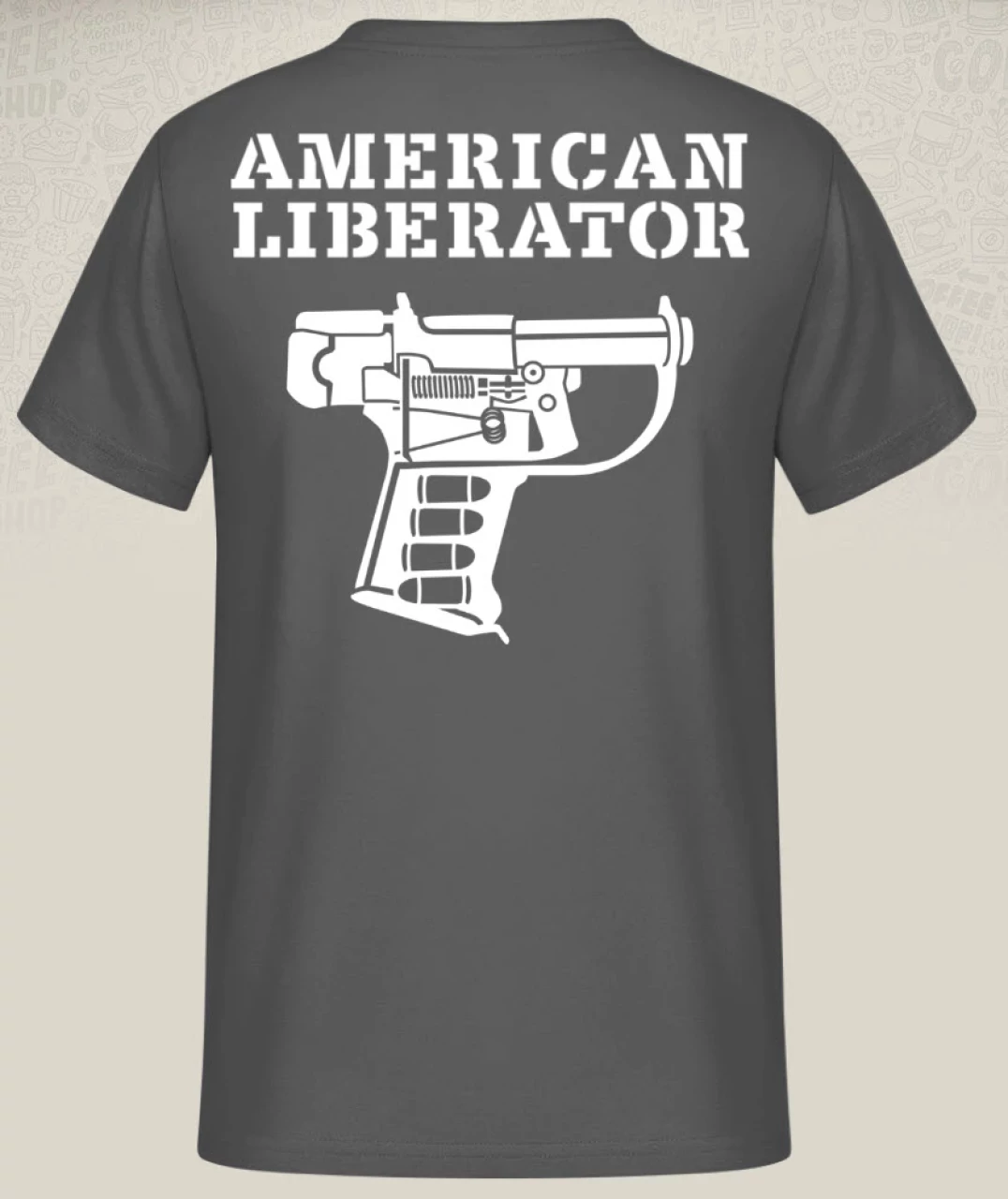 Tričko American Liberator - Destroyer Grey