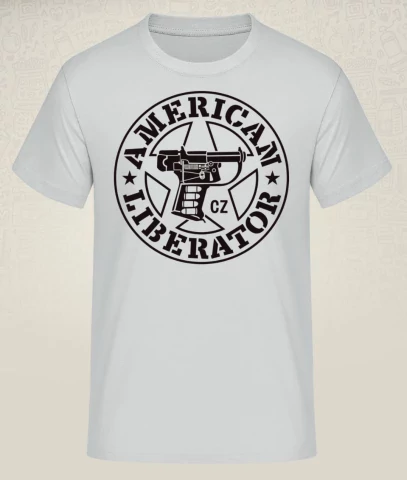 T-shirt American Liberator - Pacific Grey