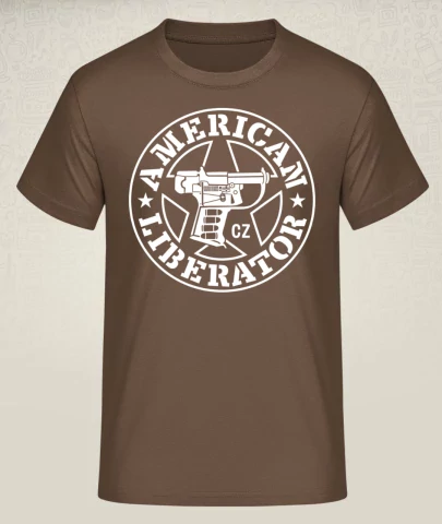 T-shirt American Liberator - Field Brown