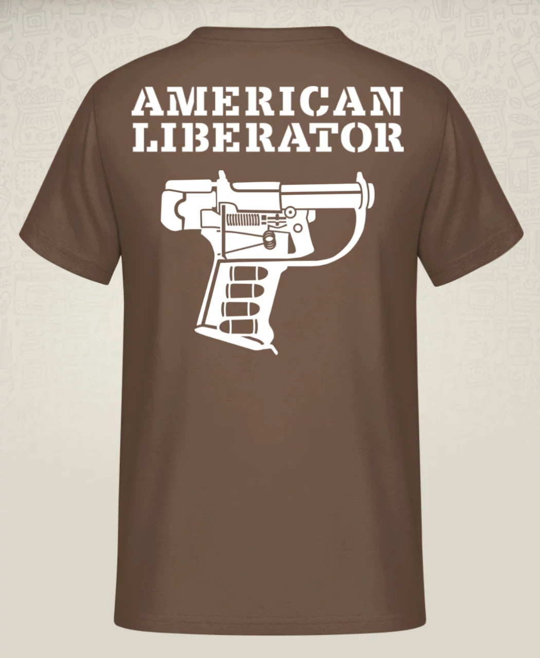 Tričko American Liberator - Field Brown