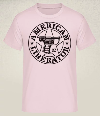 T-shirt American Liberator - Ladies Pink