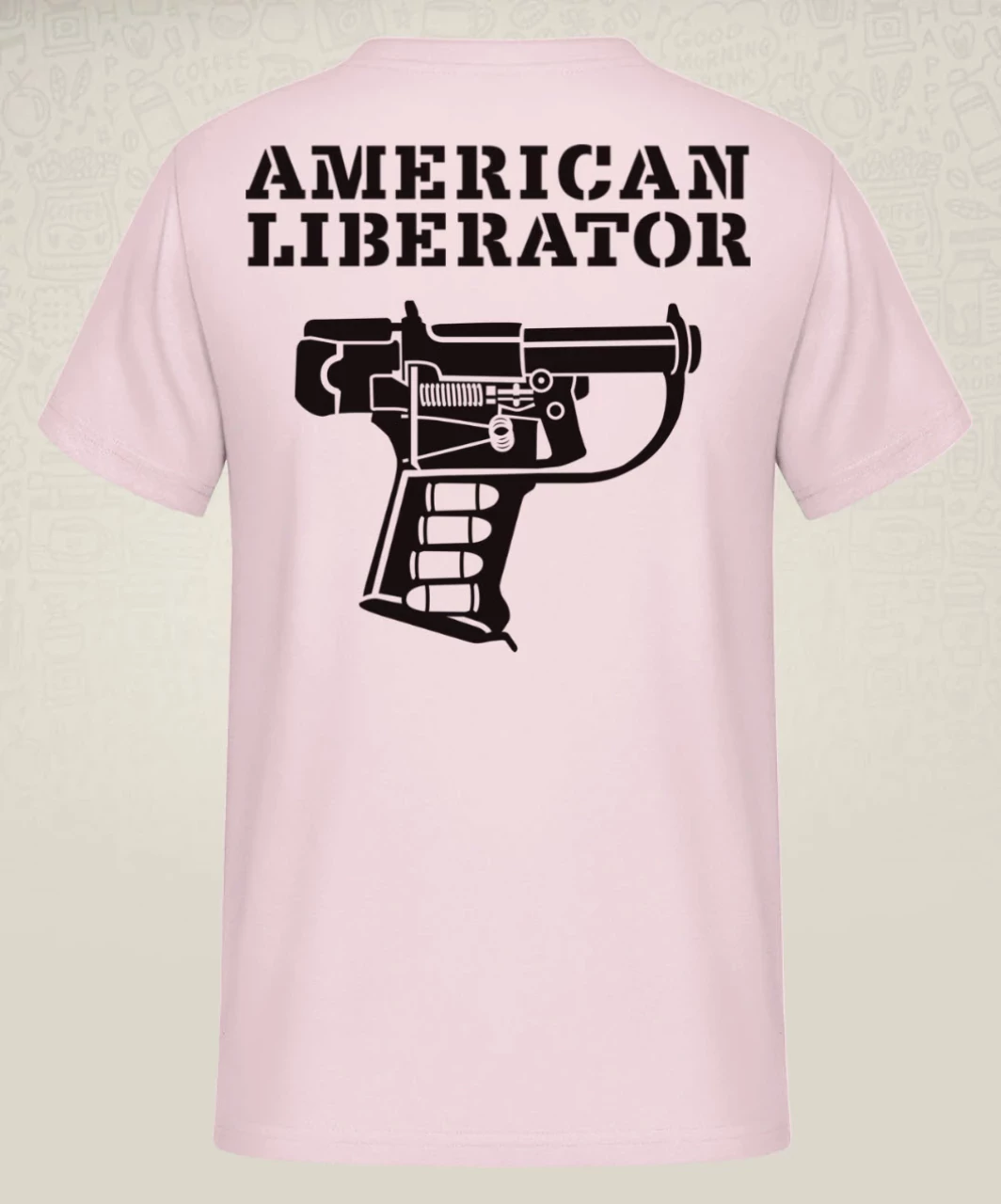 Tričko American Liberator - Ladies Pink
