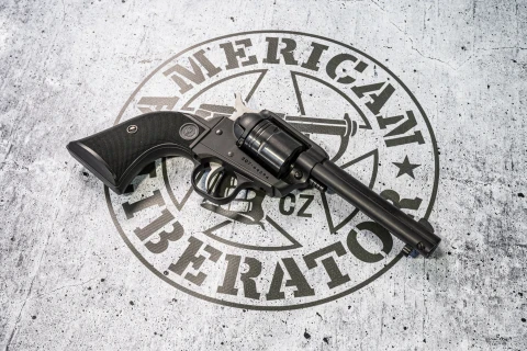 Revolver Ruger Wrangler Black Cerakote Single Action 4,62"
